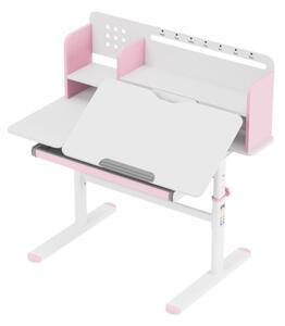 Detský rastúci písací stôl Mark Adler Study 5.7 Pink