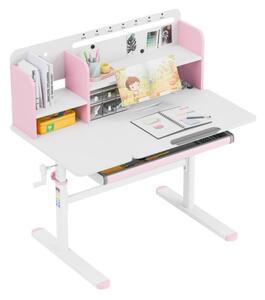 Detský rastúci písací stôl Mark Adler Study 5.7 Pink