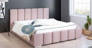 Čalúnená posteľ Maxima 90/200 cm s úložným priestorom jasmine