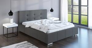 Čalúnená posteľ Trento 90/200 cm s úložným priestorom jasmine