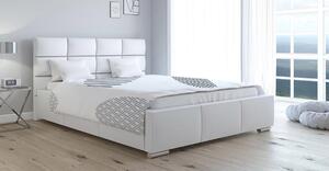 Čalúnená posteľ Rimini 90/200 cm s úložným priestorom madrid - ekokoža
