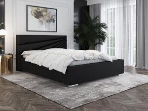 Čalúnená posteľ Piano 90/200 cm s úložným priestorom madrid - ekokoža