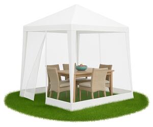 Aga Záhradný altánok s moskytiérou 2,4x3 m Biely