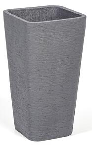 Kvetináč obdĺžnikový XL, 35 x 35 x 65 cm, sivá