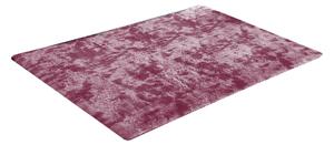 TZ Tmavoružový obdĺžnikový shaggy koberec Ombre Rozmer: 120x170 cm