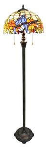 Brilagi - Tiffany vitrážová stojacia lampa JUNGLE 2xE27/60W/230V