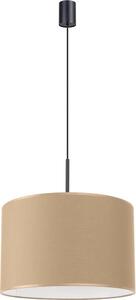 Sollux SL.1849 - Závesné svietidlo na lanku NEVIA 1xE27/15W/230V pr. 40 cm taupe