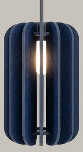Sollux SL.1859 - Luster na lanku MULA 1xE27/15W/230V priemer 27 cm modrá