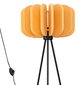 Sollux SL.1864 - Stojacia lampa MULA 1xE27/15W/230V žltá