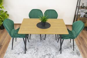 Supplies Škandinávsky jedálenský stôl dub 120 cm - hnedý