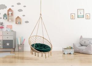 Vankúš na hojdačku STORK HOUSE zelený, malý