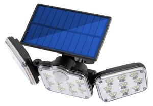 Solárny Svetlomet 138x LED pohybový senzor LED 10W 480lm + ovládač