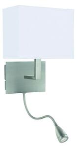 Searchlight 6519SS ADJUSTABLE WALL nástenné svietidlo 1xE27 + LED