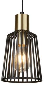 Searchlight 9412BK BIRD CAGE závesné svietidlo E27 1x10W