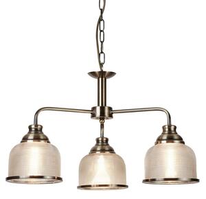 Searchlight 1683-3AB BISTRO závesné svietidlo E27 3x7W