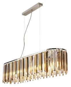 Searchlight 9838-8CC Clarissa stropné krištáľové svietidlo E14 8 x 40W
