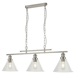 Searchlight 1277-3SS Pyramid závesné svietidlo E27 3 x 60W