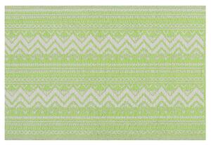 Vonkajší koberec zelený plastový 120 x 180 cm ekologický v škandinávskom štýle moderný minimalistický