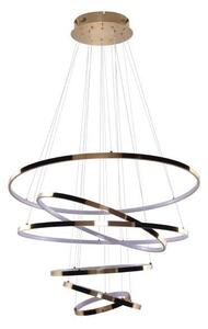 Azzardo AZ2921 LED stropné závesné svietidlo Wheel 6x140W | 8400lm | IP20 - zlatá