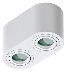 Azzardo AZ2816 prisadené stropné bodové svietidlo 2x50W | GU10 | IP44 - biela