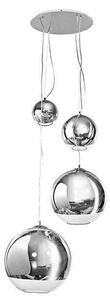 Azzardo AZ2542 závesné stropné svietidlo Silver ball 4x60W | E27 | IP20 - chróm