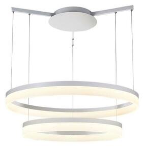 Azzardo AZ1295 LED závesné stropné svietidlo Zola 80/60 1x56W | 5600lm | 3000K | IP20 - biela
