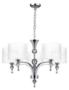 Azzardo AZ1007 závesné stropné svietidlo Impress 5 5x50W | E27 | IP20 - biela