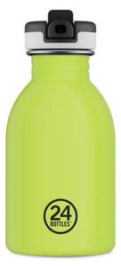 24Bottles Detská fľaša Kids Bottle REactive 0,25l, yellow/green