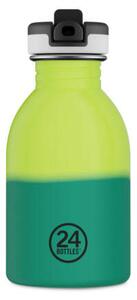 24Bottles Detská fľaša Kids Bottle REactive 0,25l, yellow/green