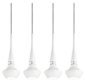 Azzardo AZ0884 závesné stropné svietidlo Tasos 4 4x25W | E14 | IP20 - biela