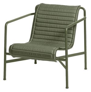 HAY Textilný podsedák Palissade Lounge Chair Low quilted cushion, olive