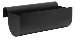 Ferm Living Závesný truhlík Uma Balcony Box Medium, black