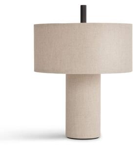 New Works Prenosná stolná lampa Margin, beige canvas 21360