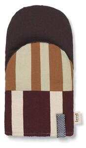 Ferm Living Kuchynská rukavica Section Oven Mitt, patchwork