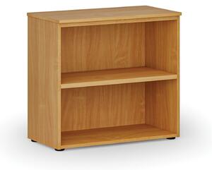 Kancelársky regál PRIMO WOOD, 800 x 420 x 740 mm, buk