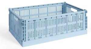 HAY Úložný box Colour Crate Large, soft blue