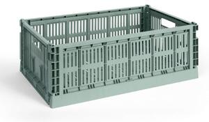 HAY Úložný box Colour Crate Large, sage green