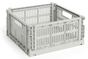 HAY Úložný box Colour Crate Medium Square, grey