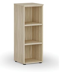 Kancelársky regál PRIMO WOOD, 1087 x 400 x 420 mm, dub prírodný