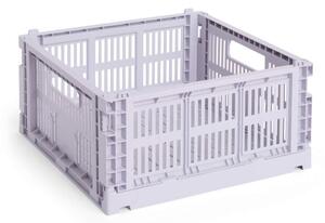 HAY Úložný box Colour Crate Medium Square, lavender