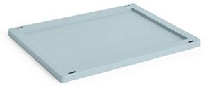 HAY Plastové veko Colour Crate Medium, dusty blue