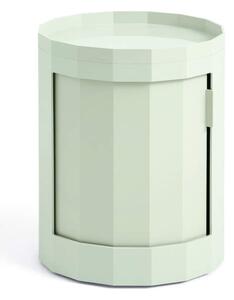 HAY Úložný stolík Facet Cabinet 100, soft mint