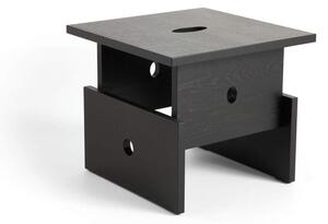 HAY Konferenčný stolík Wood Box, black lacquered oak