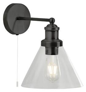 Searchlight 1277BK Pyramid nástenné svietidlo E27 1 x 60W