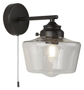 Searchlight 8708-1BK School House nástenné svietidlo E27 1 x 40W