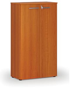 Kancelárska skriňa s dverami PRIMO WOOD, 1434 x 800 x 420 mm, čerešňa