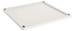 HAY Plastové veko Colour Crate Medium Square/Cube, off-white