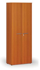 Kancelárska skriňa s dverami PRIMO WOOD, 2128 x 800 x 420 mm, čerešňa