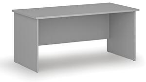Kancelársky písací stôl PRIMO GRAY, 160x80 cm, sivá