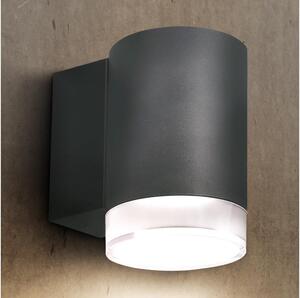 Brilagi - Vonkajšie nástenné svietidlo MATERA 1xGU10/30W/230V antracit IP54